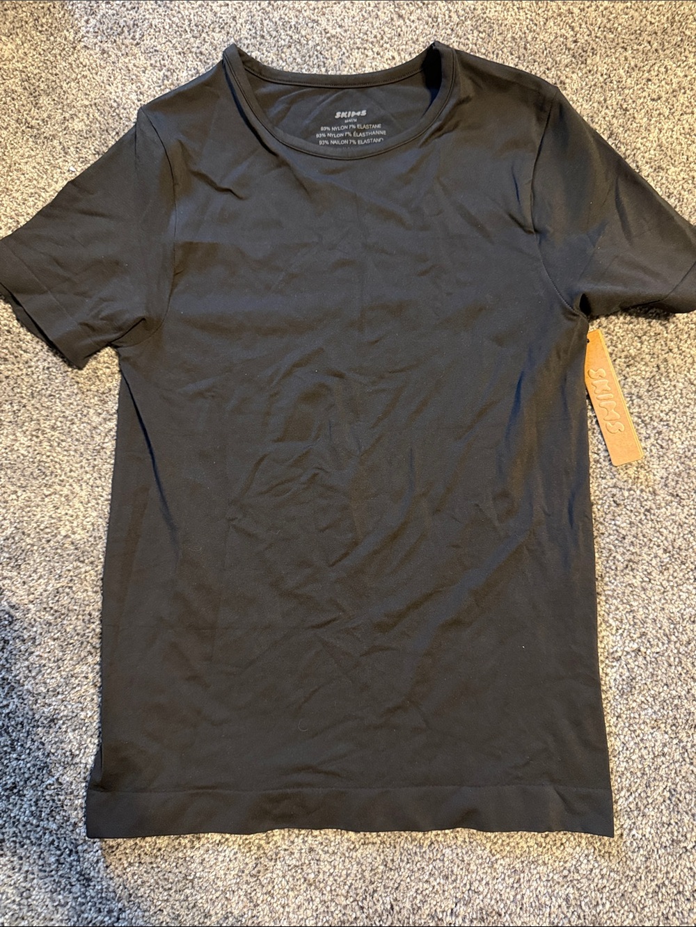 NWT Skims Tee Shirt - Black Size M